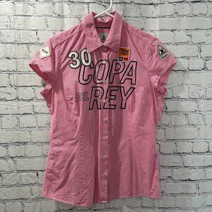 Vintage Ladies Gaastra Copa Del Rey checkered shirt Size M